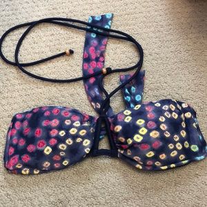 Bandeau swim top